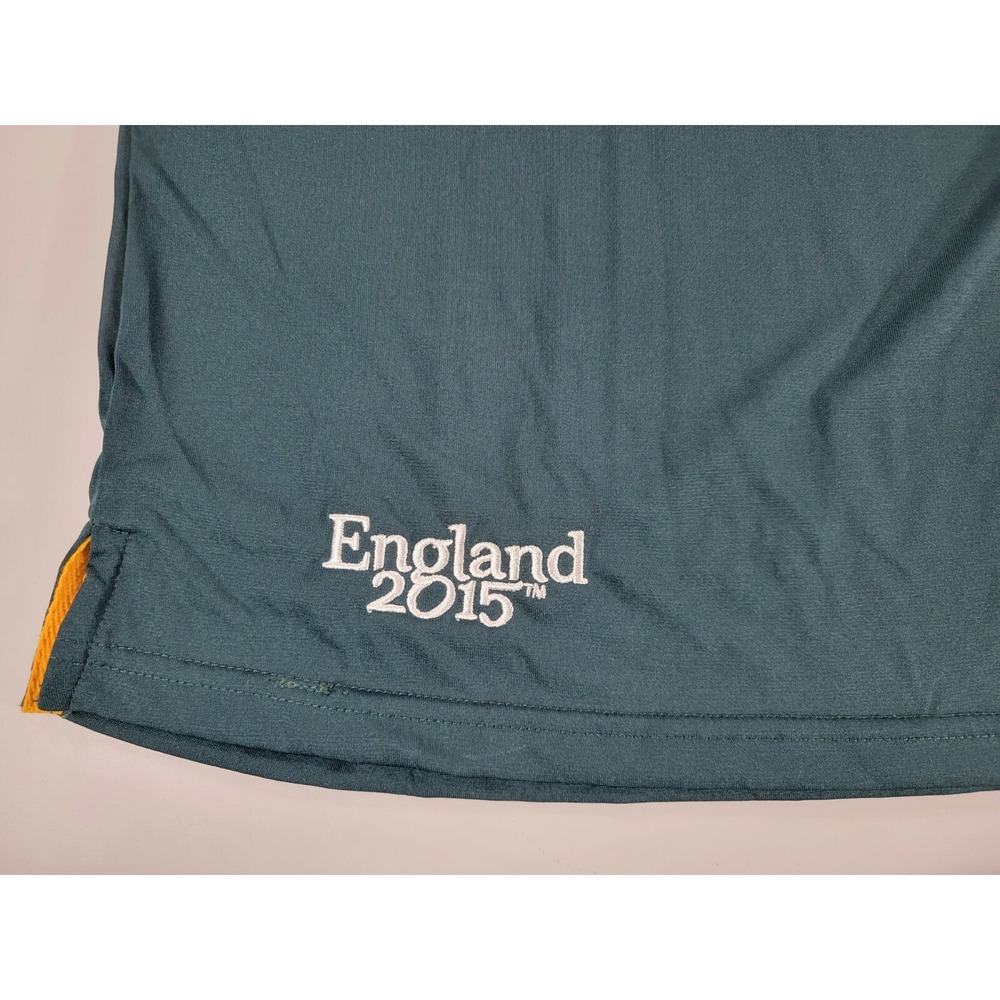 South Africa SA Rugby Youth‎ XXL Home Embroider Jersey Springboks World Cup 2015 - Picture 4 of 9